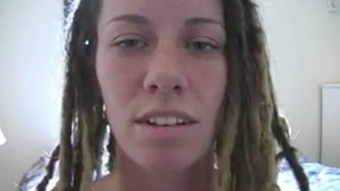 Young babe enjoys a massive facial cumshot